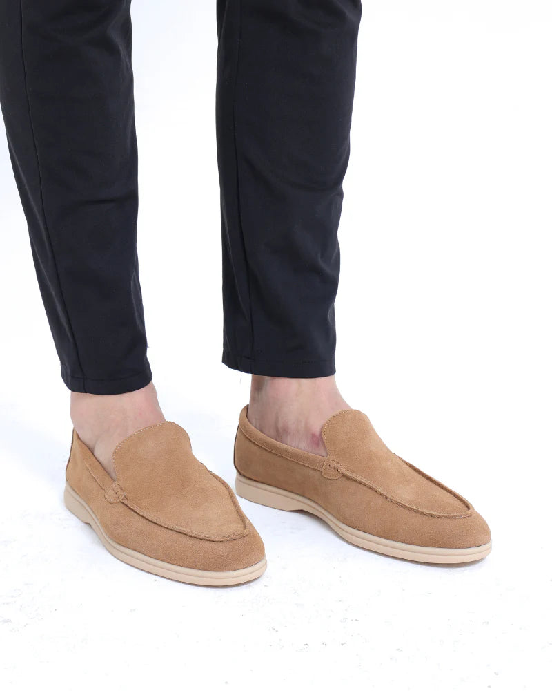 Mocassins de camurça premium