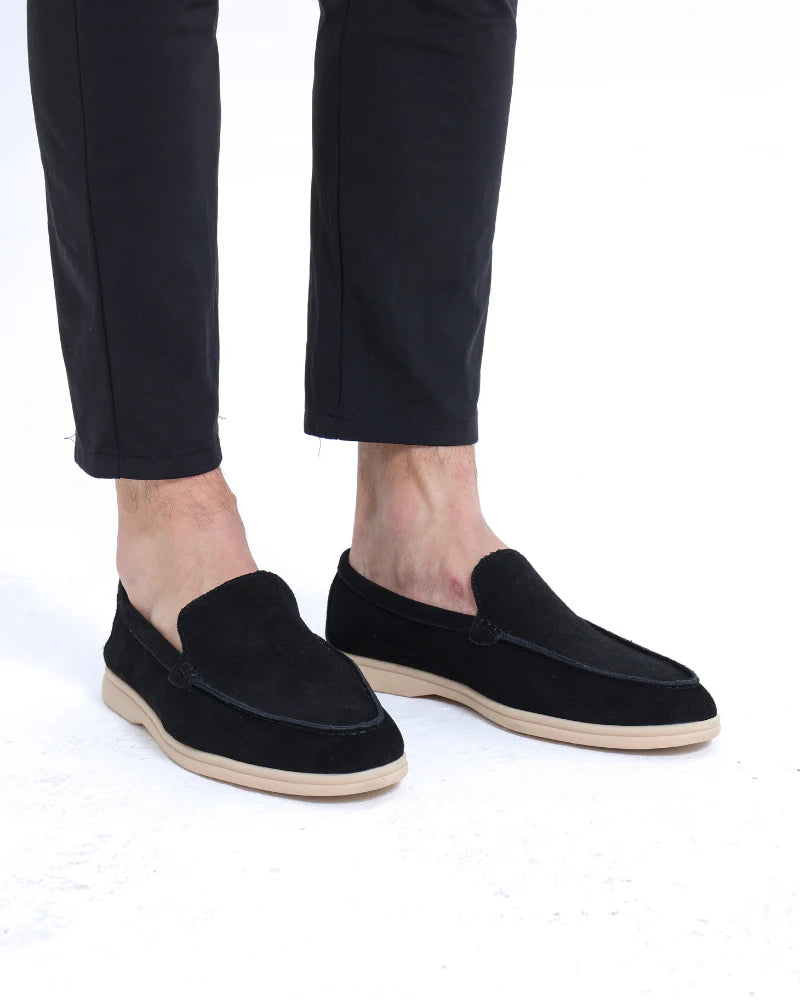 Mocassins de camurça premium