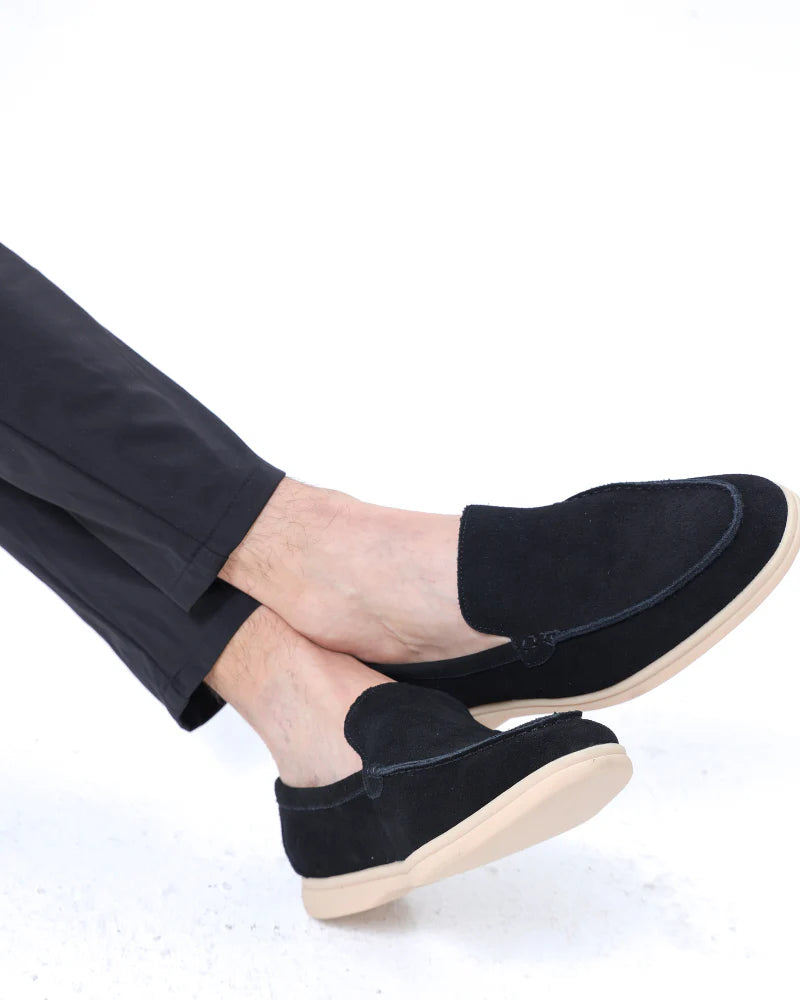 Mocassins de camurça premium
