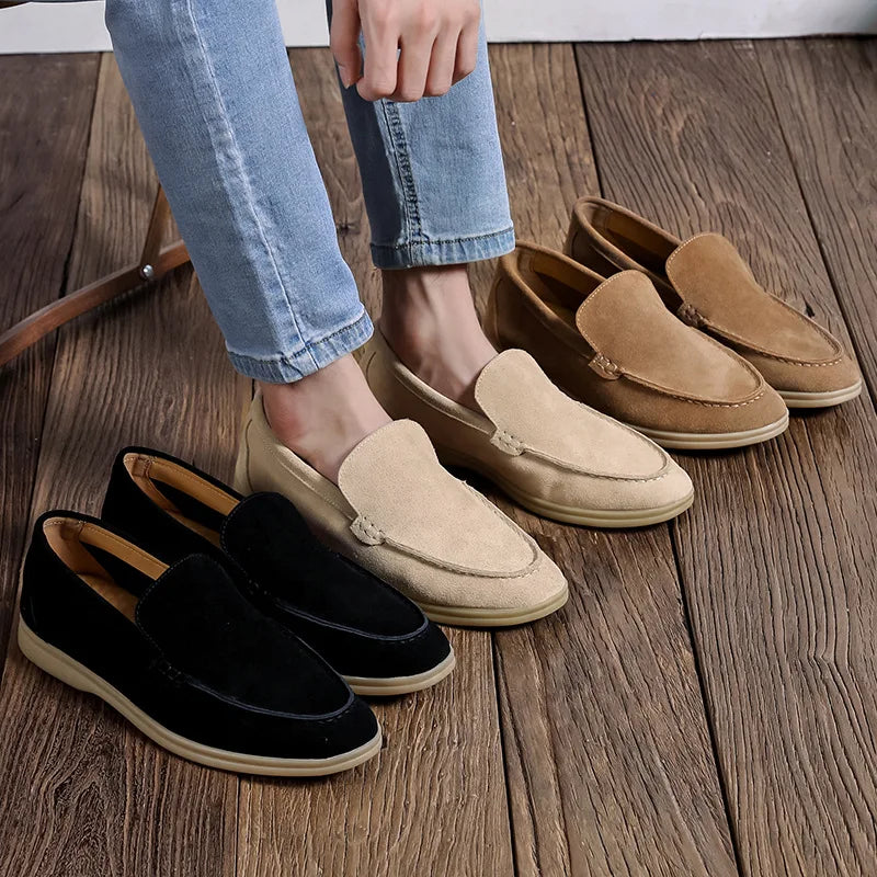 Mocassins de camurça