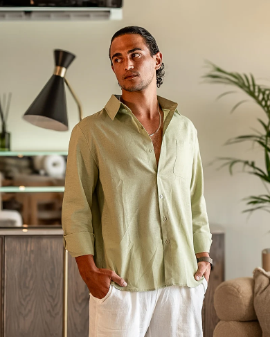 CIDADE DO CABO - CAMISA 100% LINHO