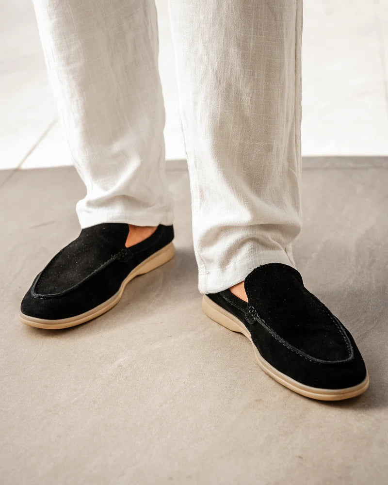 Mocassins de camurça premium