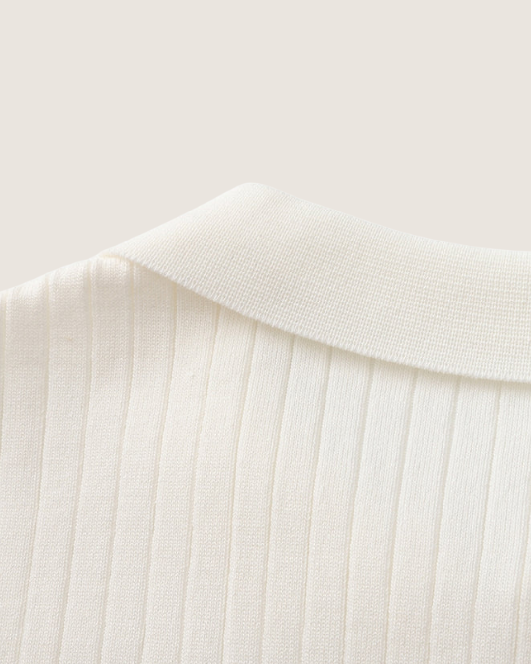 Florence – Ribbed Cotton Polo