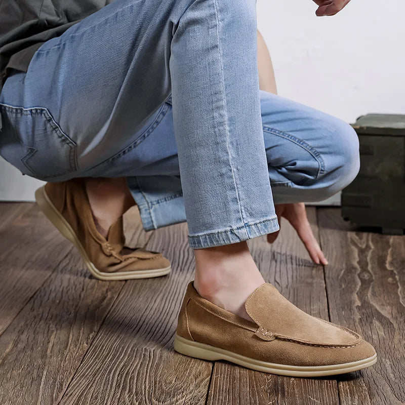 Mocassins de camurça
