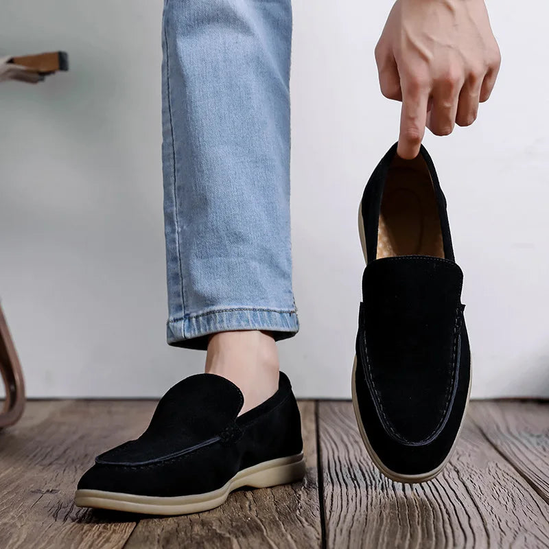 Mocassins de camurça