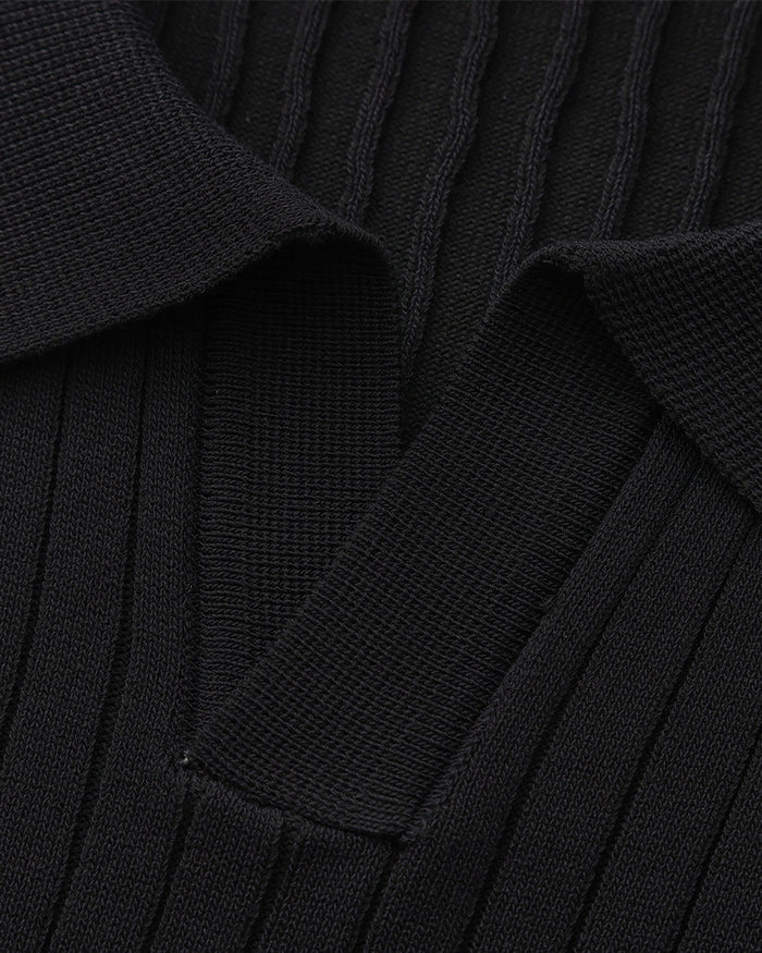 Florence – Ribbed Cotton Polo